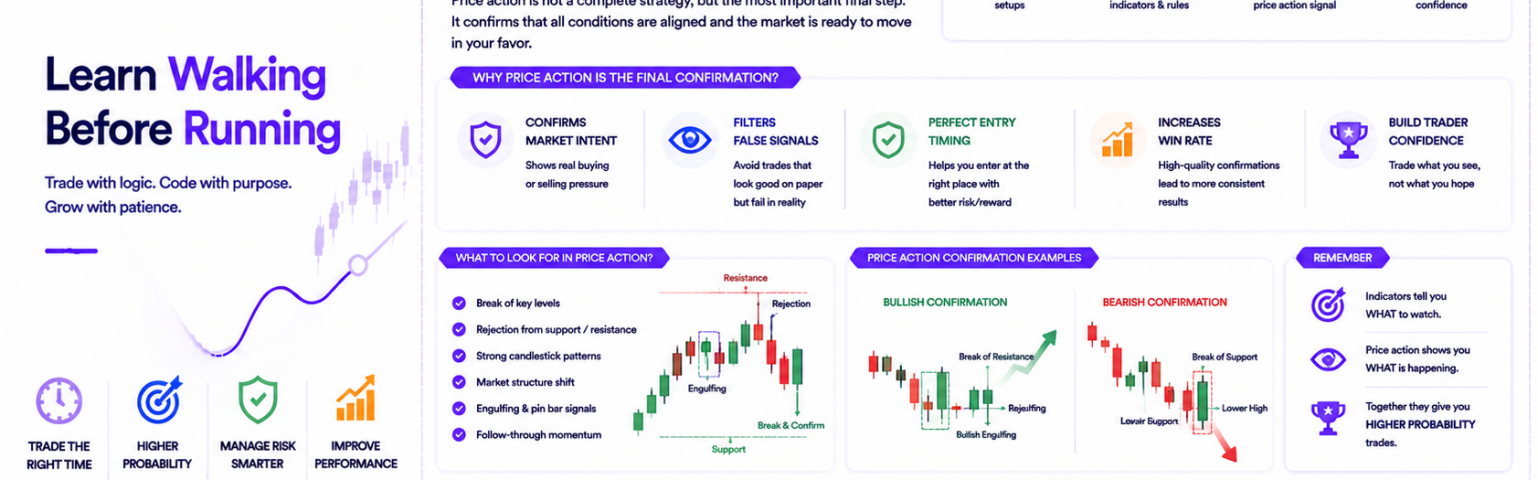 Learn Price Action as the Final Confirmation of Any Trading Strategy